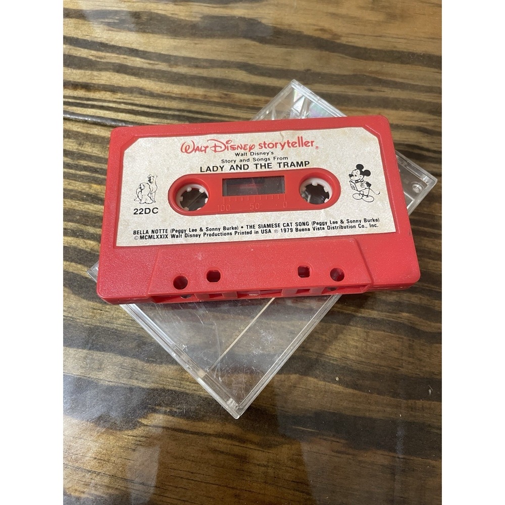 Disney Lady and the Tramp Cassette‎ 1979 Buena Vista